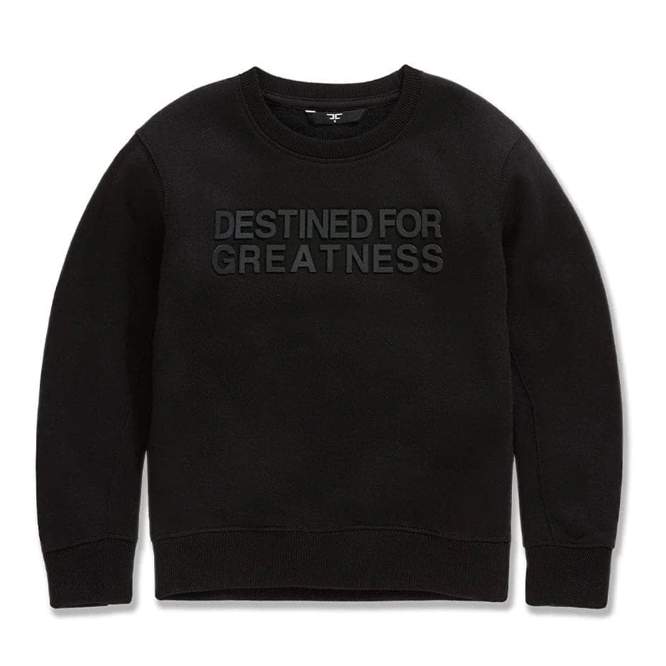 Boys Destined For Greatness Crewneck Sweatshirt (Black)