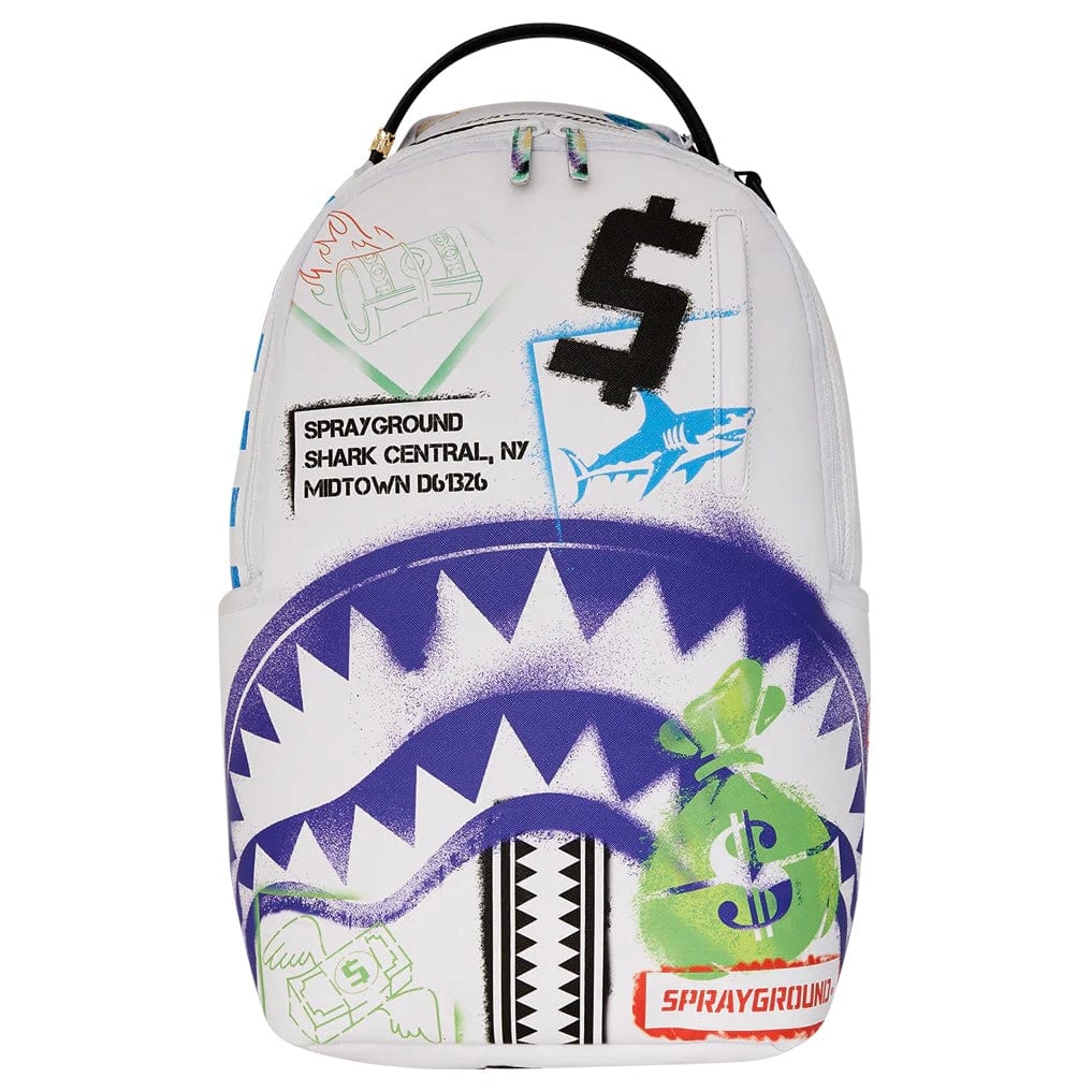 Sprayground Shark Central Cut Out For Greatness DLXSV Backpack