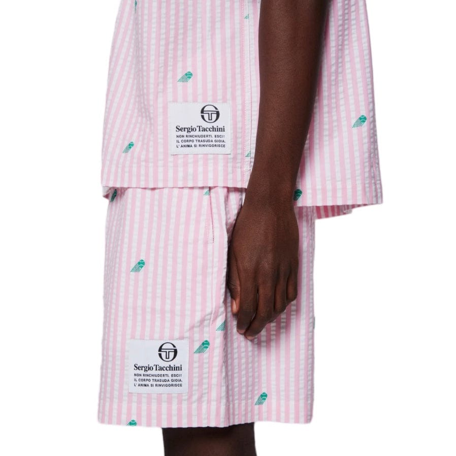 Sergio Tacchini Granda Camp Shirt (Begonia Pink)