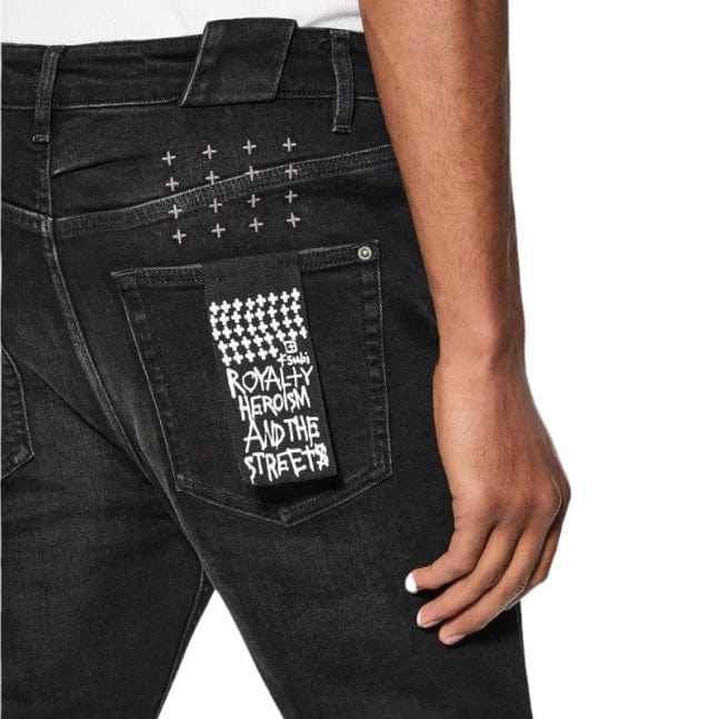 Ksubi Chitch 1999 Boneyard Denim (Black) MFA24DJ022