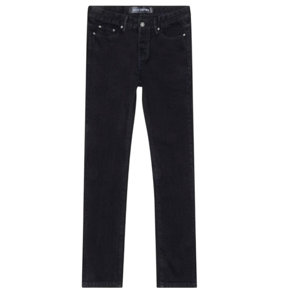 Silnt Chptrs Straight Denim (Jet Black) SC-J3-006