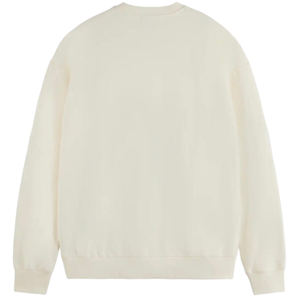 Scotch & Soda Essentials Logo Sweatshirt (Off White) 179195