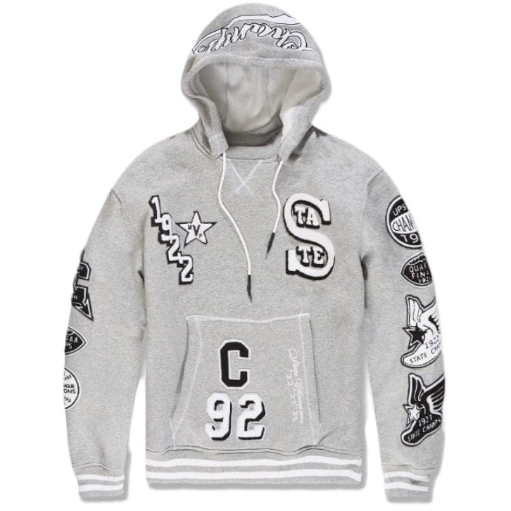 Jordan Craig State Champs Pullover Hoodie (Heather Grey) 8834H