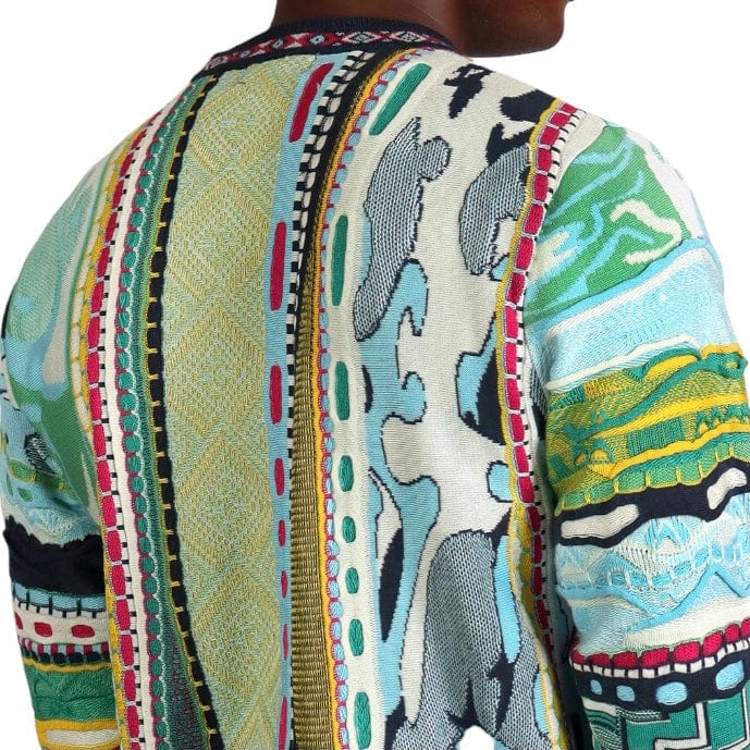Coogi The Debut of the Coogi Art Collection Droplet Crewneck (Multi) C24102