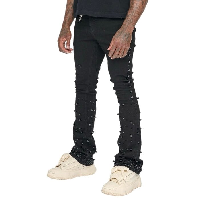 Valabasas Sheam Stacked Denim (Black) VLBS-VJ3-1023