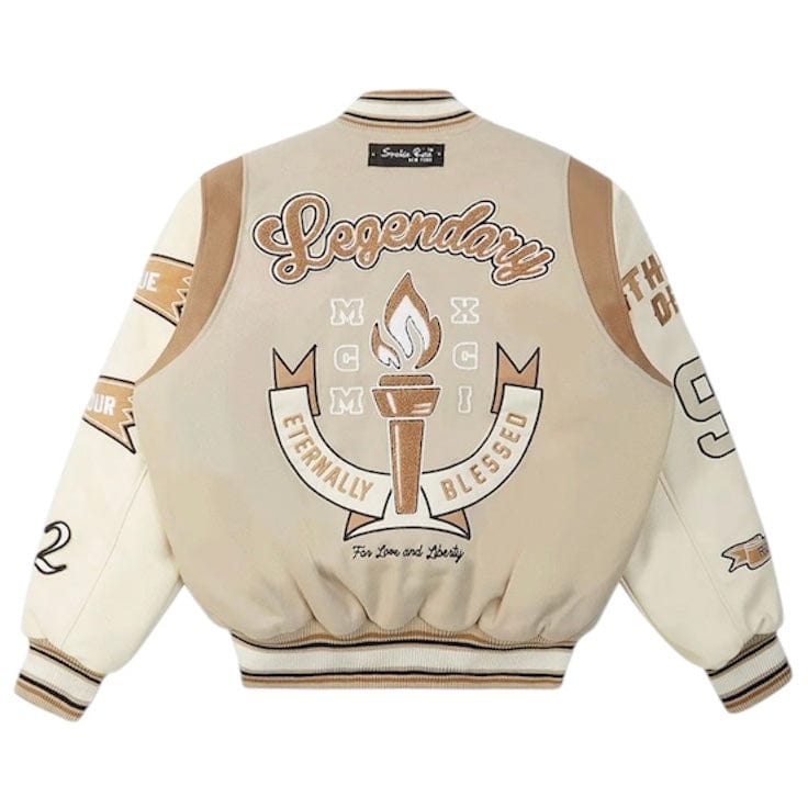 Smoke Rise Torch Varsity Jacket (Clay) WW23697