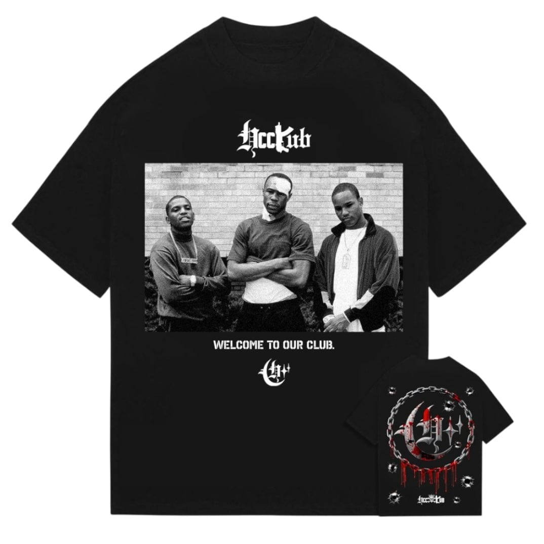 Hustler Country Club Welcome To Our Club Tee (Black)