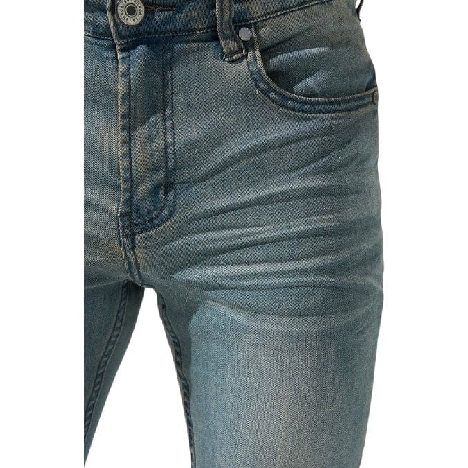 Serenede Seaburst Stacked Denim Jean (Slate) SEABRST-SLT