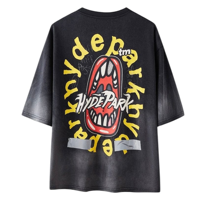 Hyde Park Money Where Your Mouth ls Tee (Black)