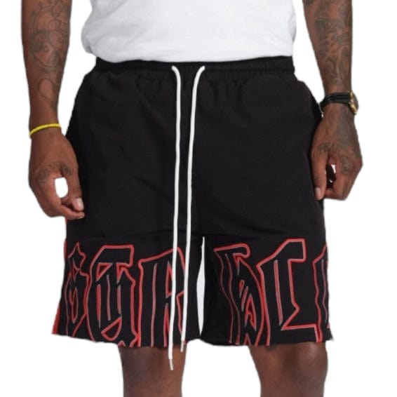 Sugar Hill Magnolia Snap Shorts (Red/Black) SH25-SPR2-46