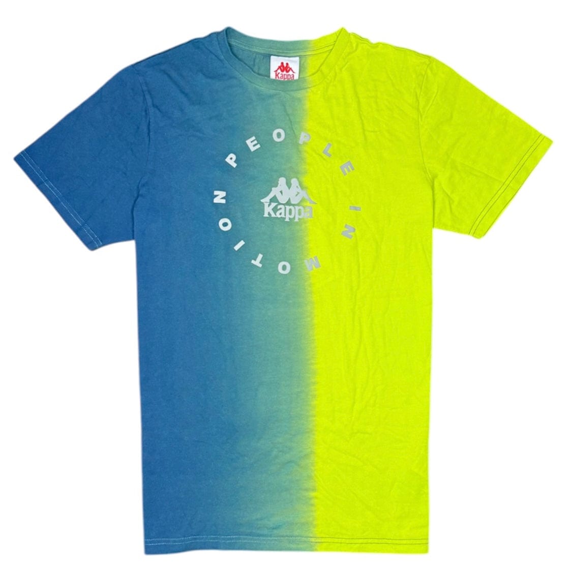 Kappa Authentic Dipte T Shirt (Blue/Green/Grey) 35133UW