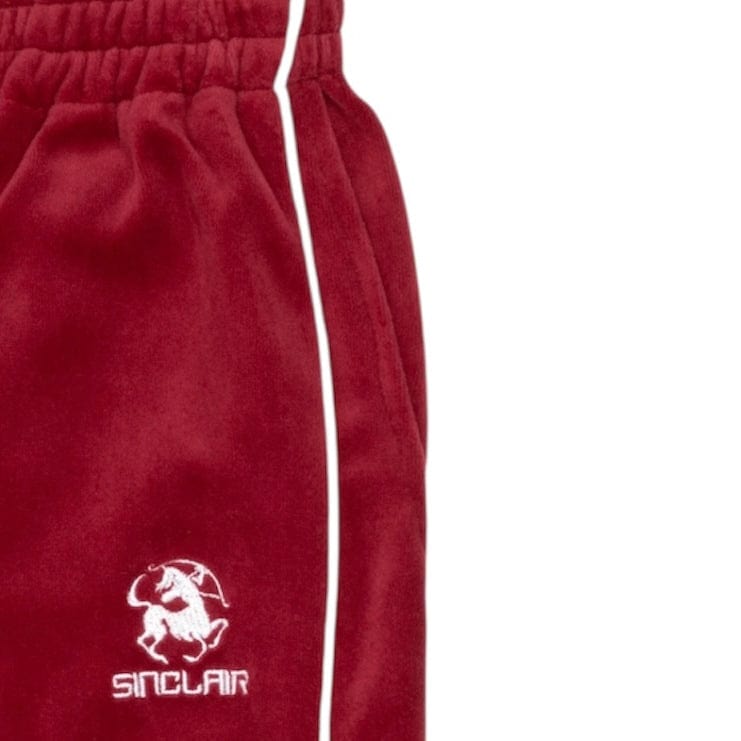 Sinclair Global Velour Piping Set (Burgundy) SMB90-SMT260