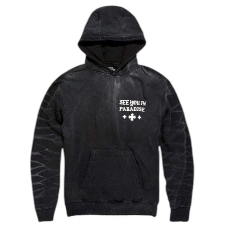 See You In Paradise Pullover Hoodie (Vintage Black) 8639H