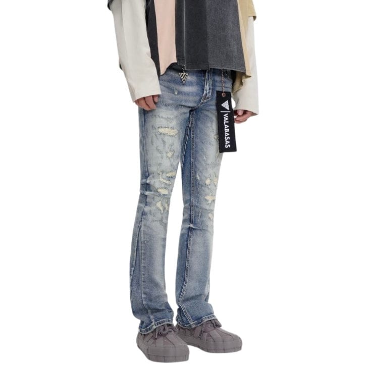 Valabasas Bald Stacked Denim (Vintage Blue) VLBS-VJ3-1019