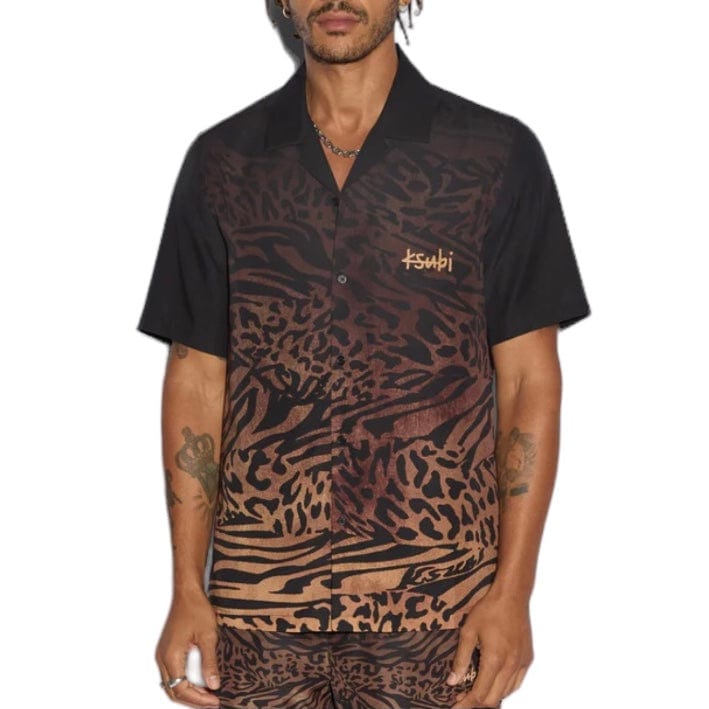 Ksubi Sinners Resort SS Shirt (Assorted Leopard) MPF24SH001