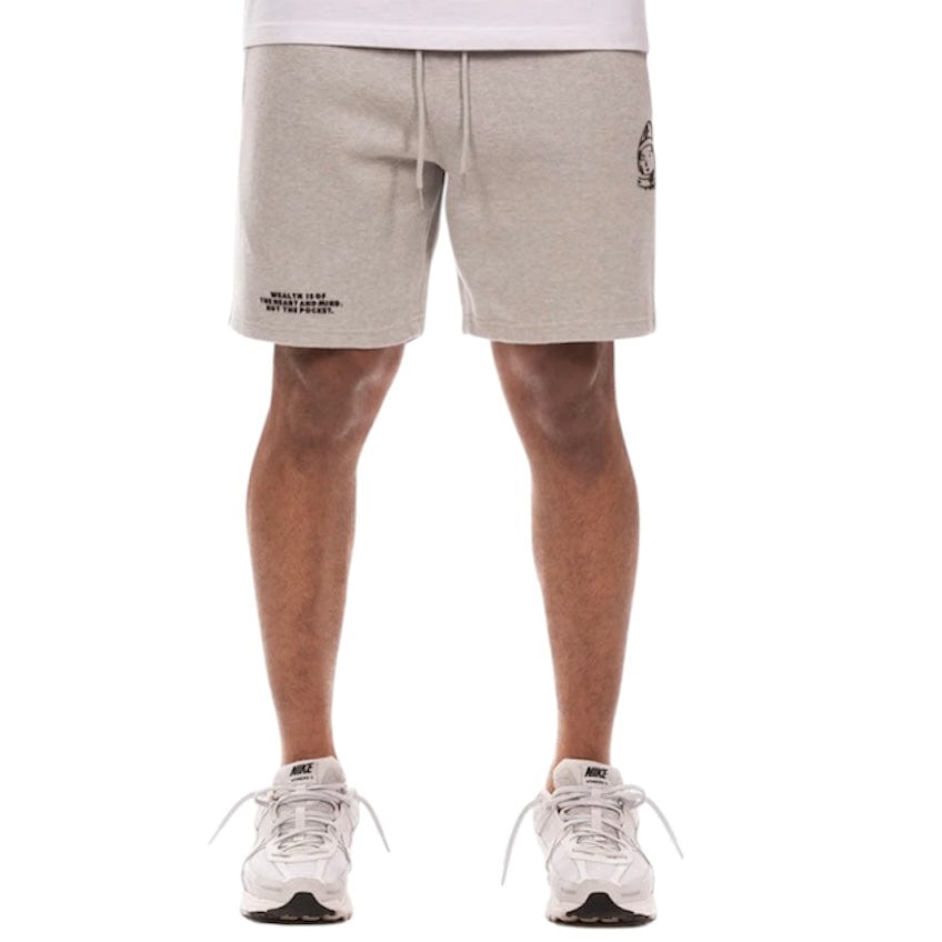 Billionaire Boys Club BB Helmet Shorts (Heather Grey) 851-4105