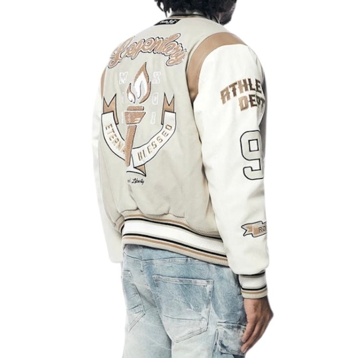 Smoke Rise Torch Varsity Jacket (Clay) WW23697