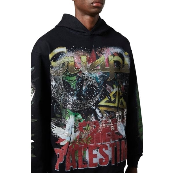Guapi Free Palestine Hoodie (Black)