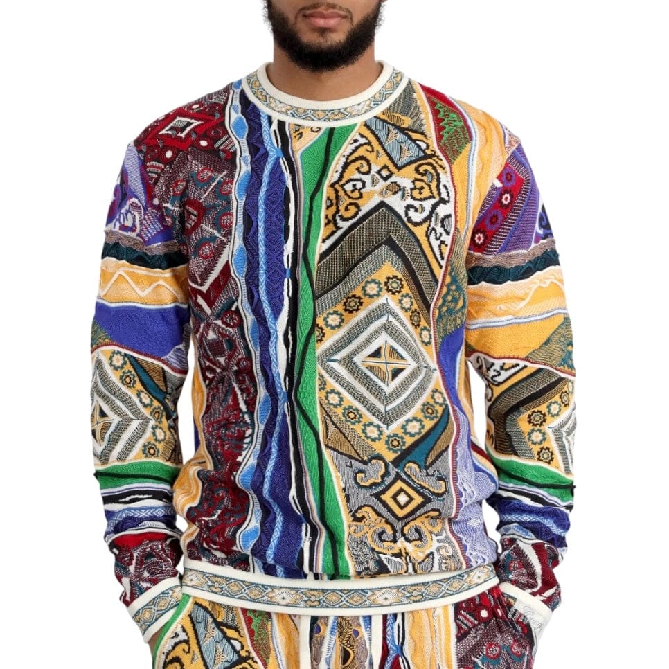 Coogi OG Crewneck Sweater (Multi) C65320