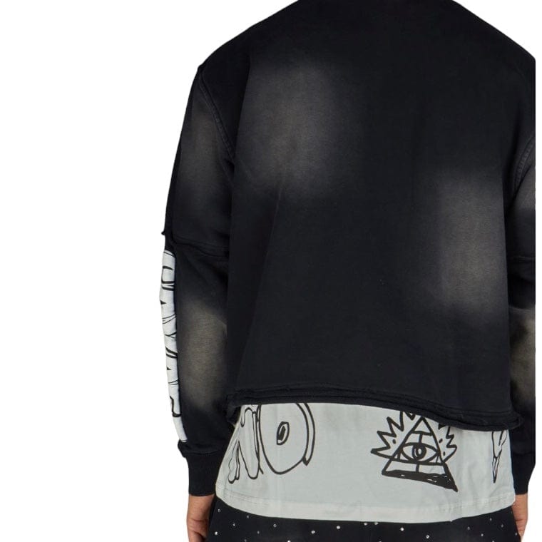 NME Lidstrom Crewneck (Black) LIDSTROM634