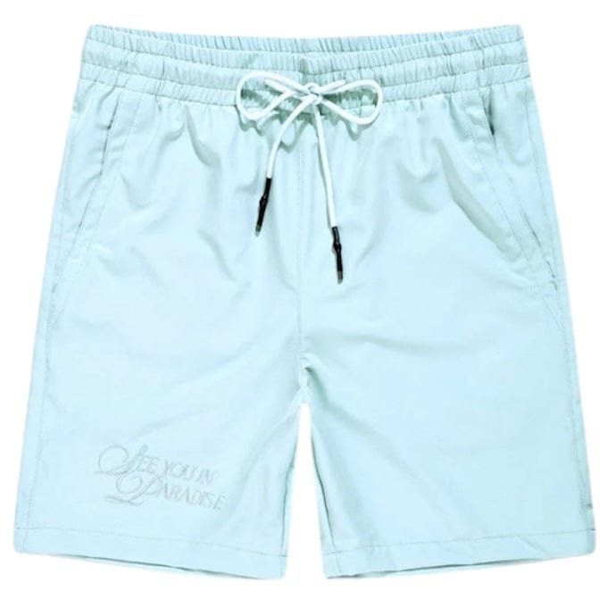 Jordan Craig Oakland Mechanic Short & Shirt Set (Sky Blue) 2061-2061S