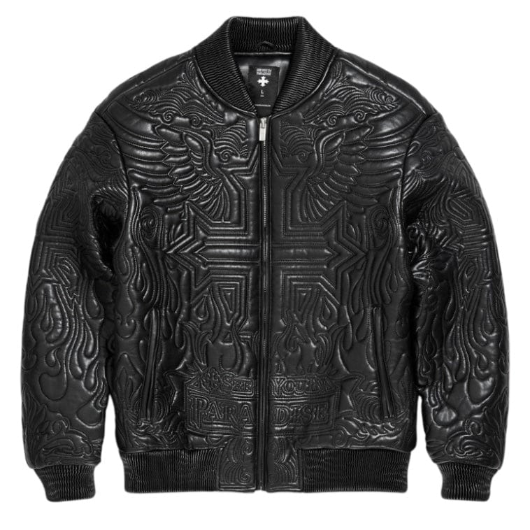 See You In Paradise Sinister Bomber Jacket (Black) 91666