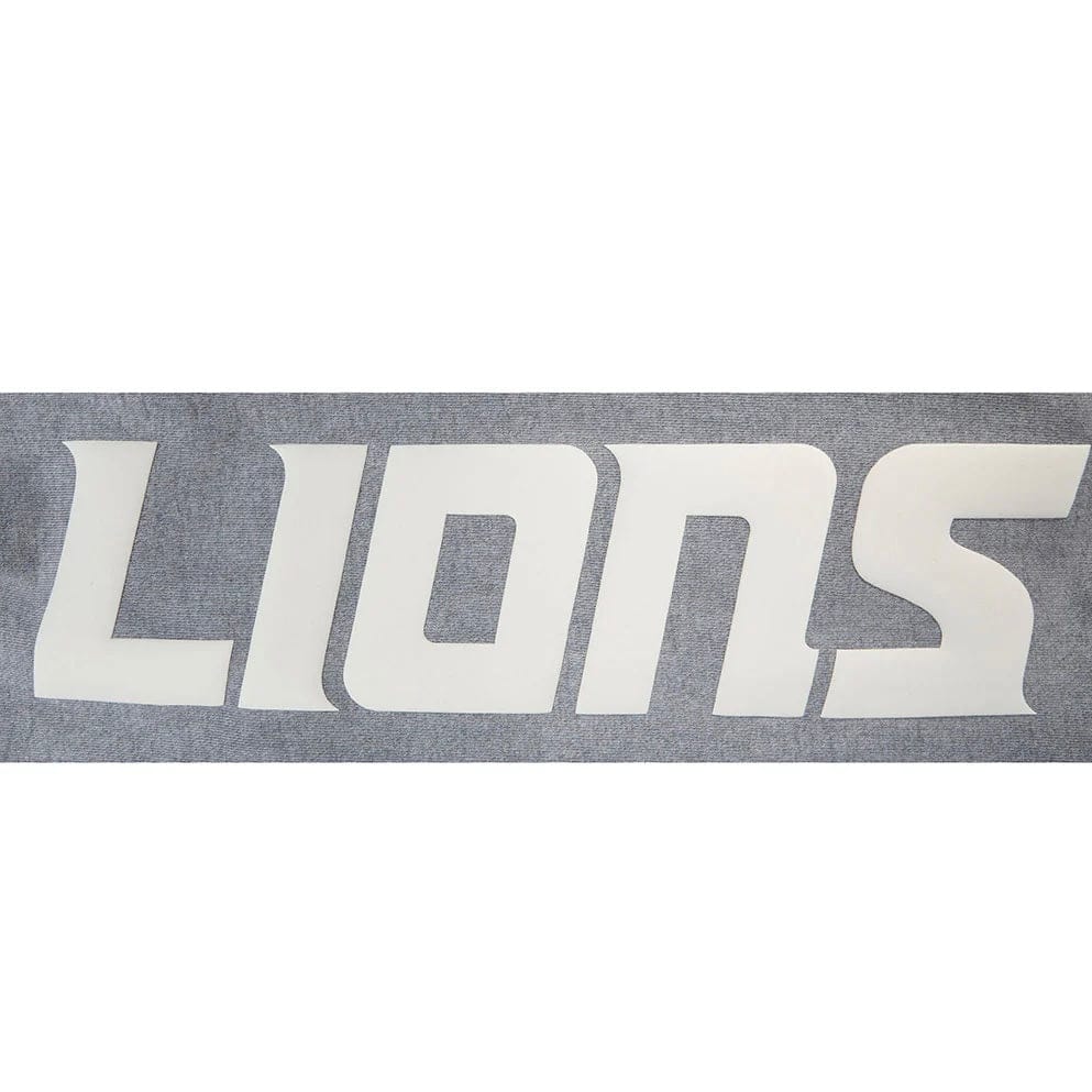Pro Standard Detroit Lions Street Team Pullover Hoodie (Washed Grey)