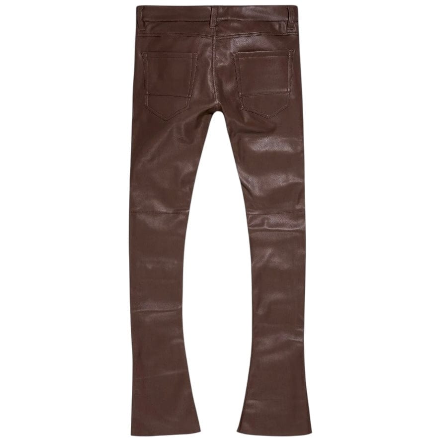 Jordan Craig Ross Stacked Thriller Cargo Pants (Brown) JRF2250