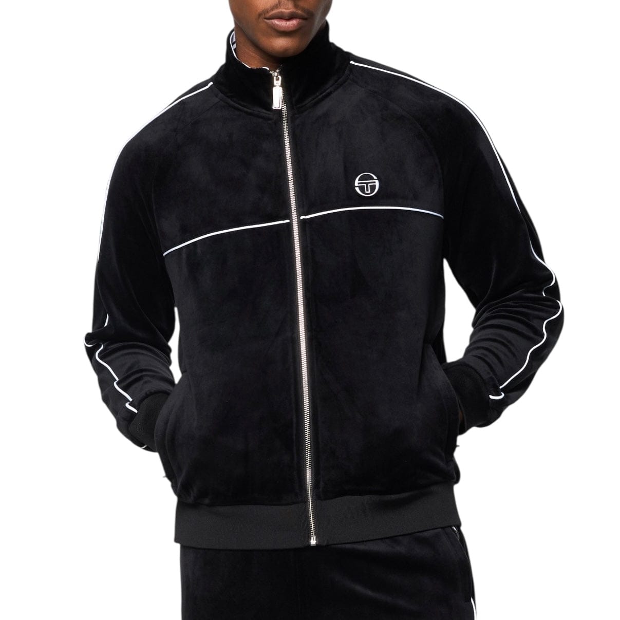 Sergio Tacchini Lioni Track Set (Black Beauty)