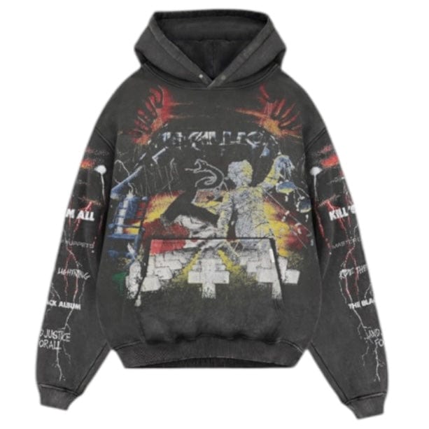 Represent X Metallica Master Of Puppets Hoodie (Vintage Grey) MLM4374-020
