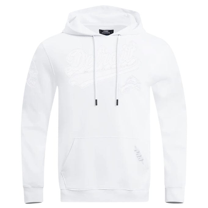 Pro Standard NFL Detroit Lions White Out Pullover Hoodie (White)
