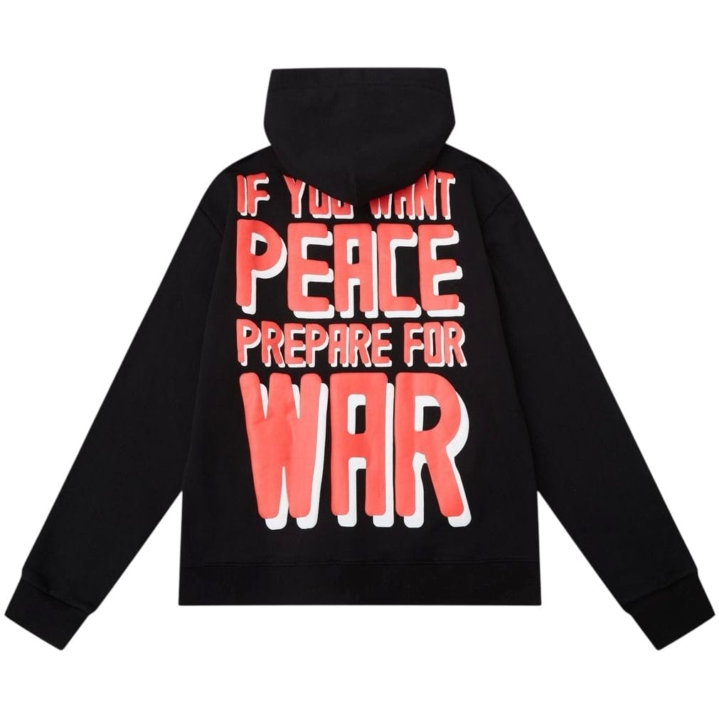 Campus Goods Peacekeeper Zip Up Hoodie (Black) CG-H25-043