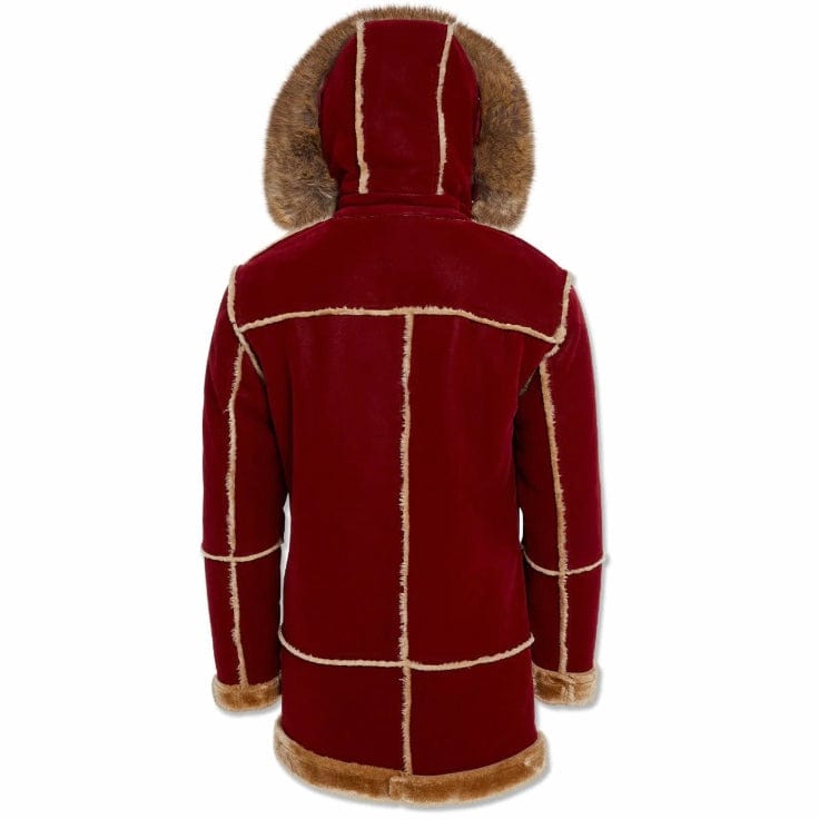 Jordan Craig Denali Shearling Jacket (Burgundy) 91620