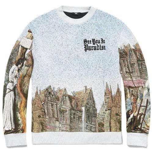 Jordan Craig Martyr Crewneck Sweater (Light Blue) 3978
