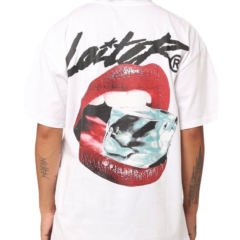 Loiter Cold Lips Tee (White)