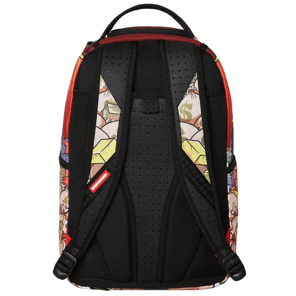 Sprayground Monopoly Gold Empire Throne Backpack