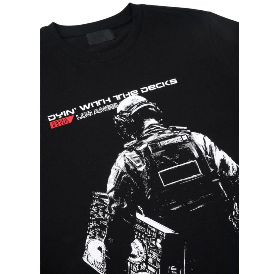 Rta Liam Short Sleeve Tee (Black Deck) MLFQK911-T1192BLKDE