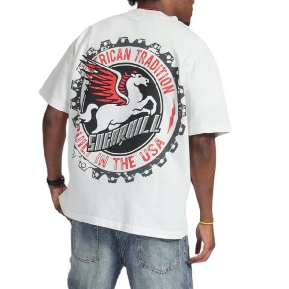 Sugar Hill Cleanup T Shirt (White) SH25-SPR2-18