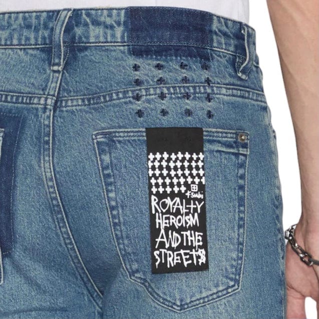 Ksubi Van Winkle Kult Denim (Mid Blue Vintage) MPF24DJ019
