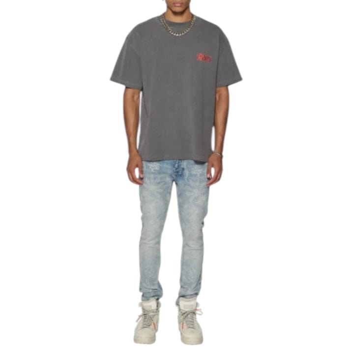 Ksubi Kickstart Ekcess SS Tee (Charcoal) MSP25TE013