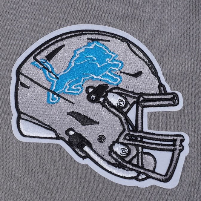 Pro Standard NFL Detroit Lions Souvenir Fleece Pullover Hoodie (Gray)