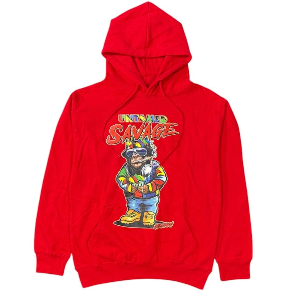 Game Changers Untamed Savage Hoodie (Red) GMCH95