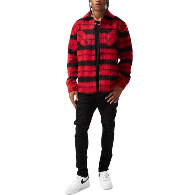 Jordan Craig Vandal Flannel Shacket (Buffalo Plaid) 2562