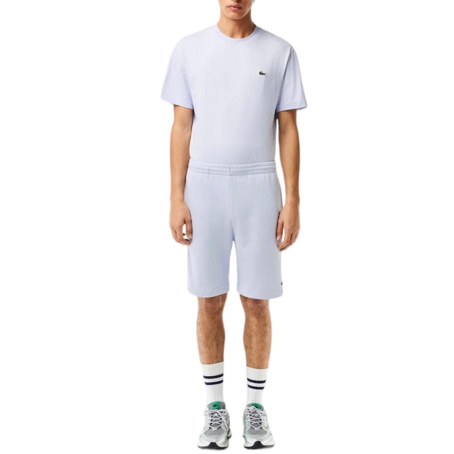 Lacoste Regular Fit Fleece Shorts (Light Blue) GH9627-51