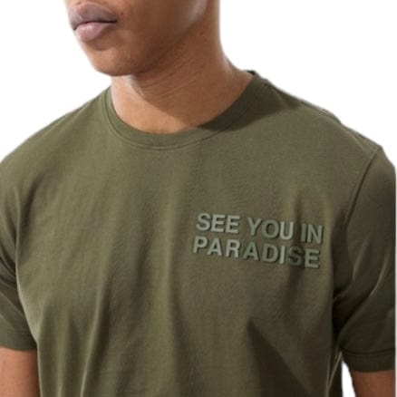 Jordan Craig Paradise Tonal T Shirt (Olive) 9151A