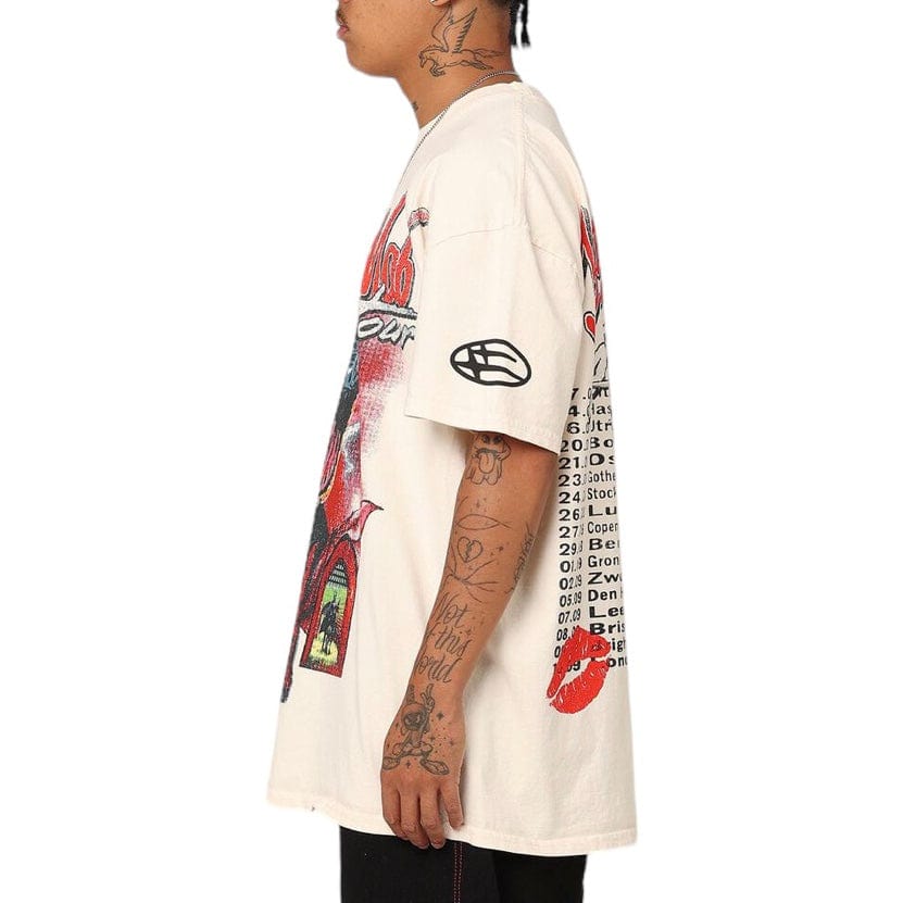Loiter Mayhem Mob Vintage Tee (Off White)