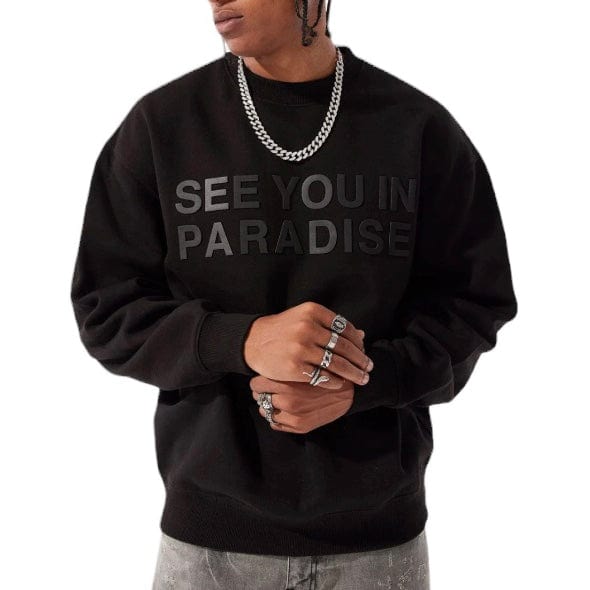 Jordan Craig Paradise Tonal Sweatshirt (Black) 8829T