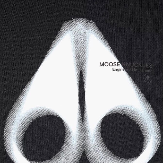 Moose Knuckles Maurice Popover Hoodie (Black) M15MS653