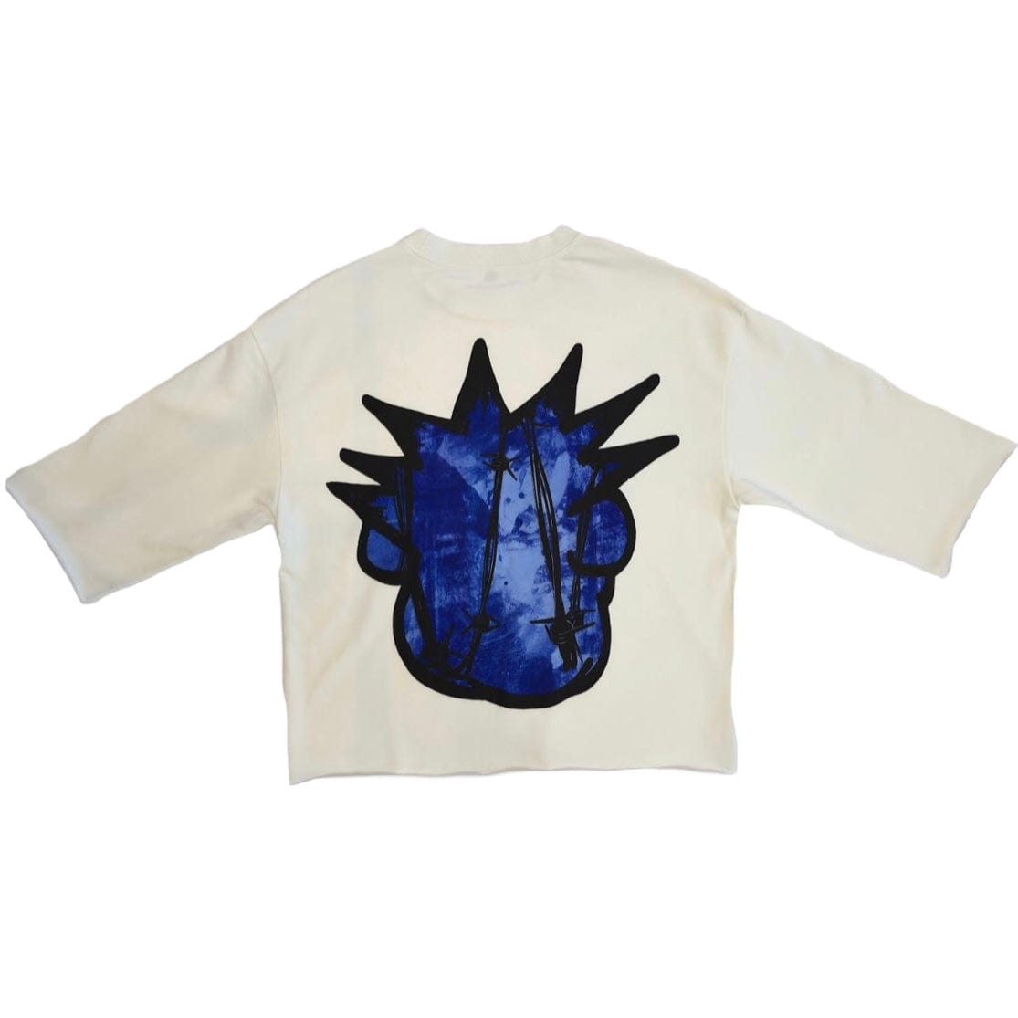 The Syndicate "Barbed" Tee (White/Blue) QS-18