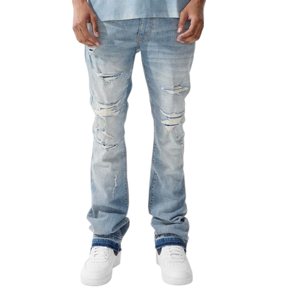 See You In Paradise Stacked Denim (Antique ) JTF2117